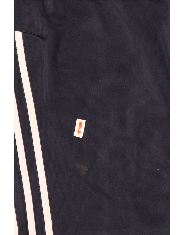 Adidas Boys Tracksuit Trousers 11-12 Years  Navy Blue Colourblock Polyester