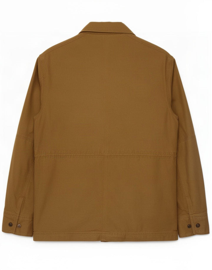 Timberland Mens Utility Jacket UK 38 Medium Beige Cotton