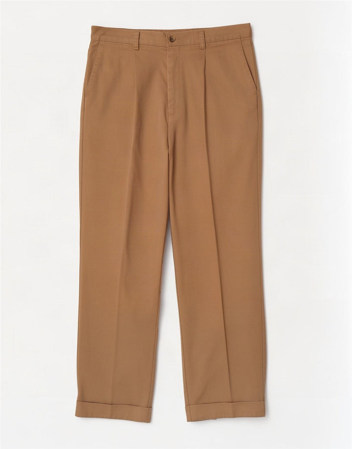 Dockers Mens Khakis Pegged Chino Trousers W34 L30 Beige