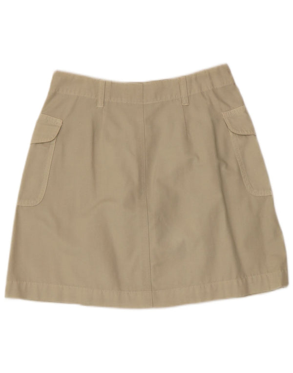 Les Copains Womens Wrap Cargo Skirt W28 Medium  Beige