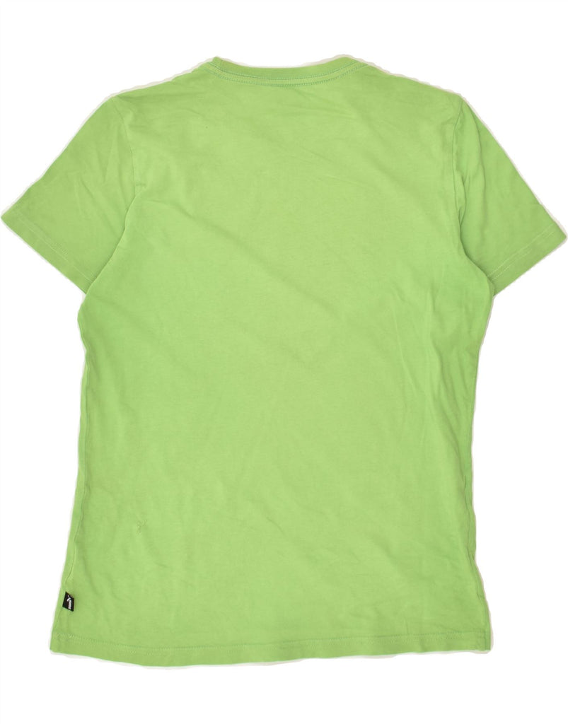 PUMA Girls Graphic T-Shirt Top 13-14 Years Green | Vintage Puma | Thrift | Second-Hand Puma | Used Clothing | Messina Hembry 