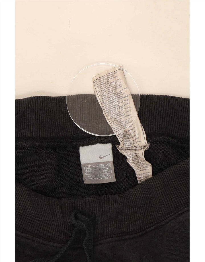 Nike Mens Tracksuit Trousers Medium Black Cotton
