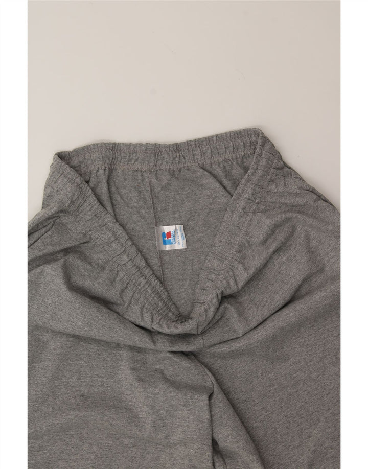 RUSSELL ATHLETIC Womens Sport Shorts UK 18 XL  Grey Polyester Vintage Russell Athletic and Second-Hand Russell Athletic from Messina Hembry 