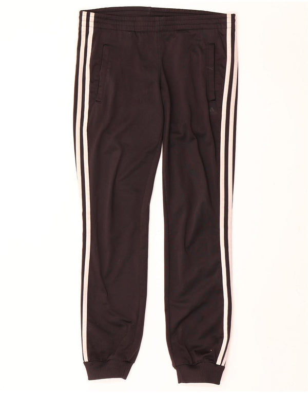 Adidas Womens Tracksuit Trousers Joggers UK 4/6 XS Black Polyester