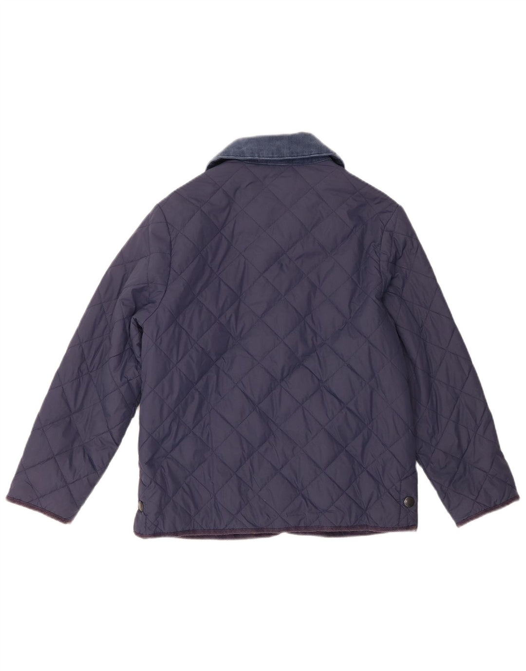 Jack Wills Womens Quilted Jacket UK 14 Medium Navy Blue Nylon