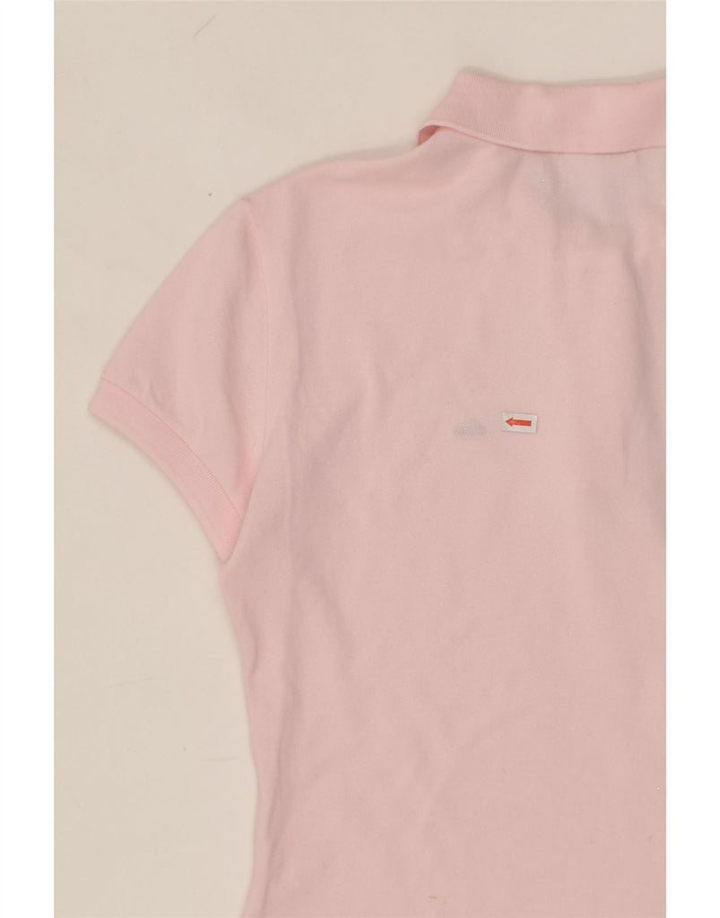 LACOSTE Womens Polo Shirt Size 42 Large Pink Cotton | Vintage Lacoste | Thrift | Second-Hand Lacoste | Used Clothing | Messina Hembry 