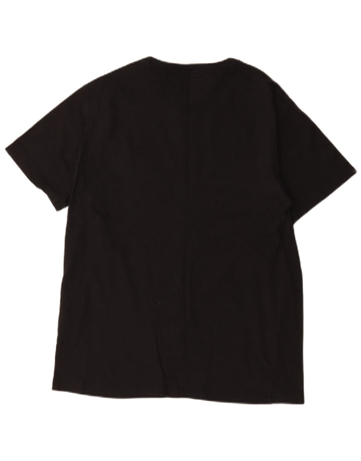 Levi's Mens Standard T-Shirt Top Medium Black Cotton