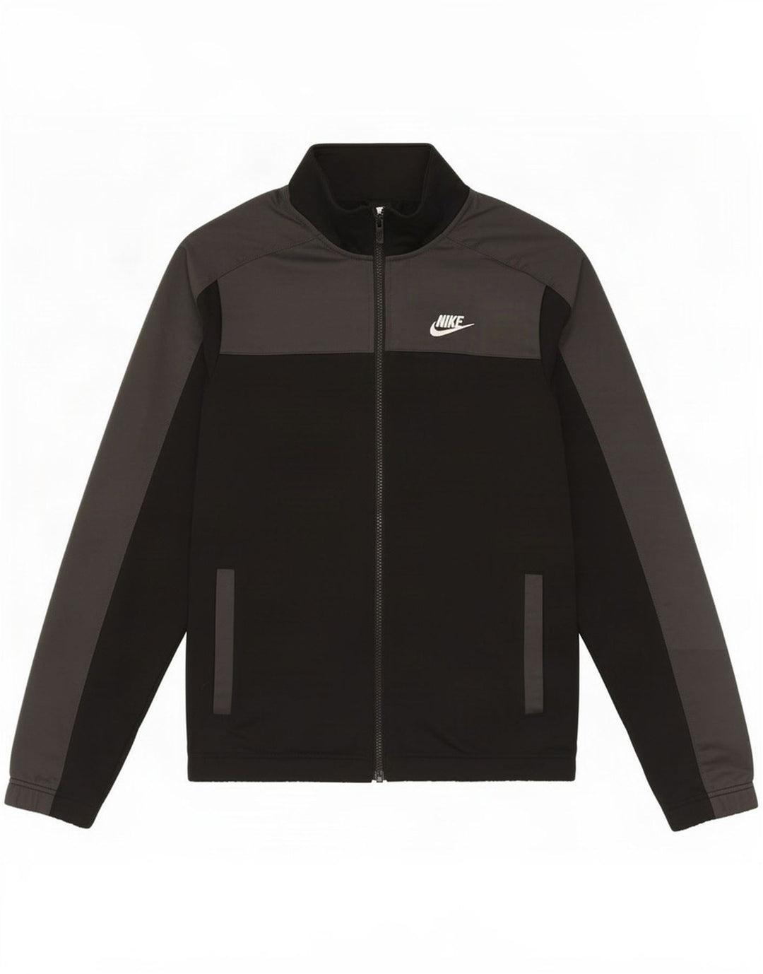 Nike Mens Tracksuit Top Jacket XS Black Colourblock
