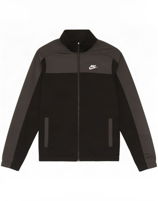 Nike Mens Tracksuit Top Jacket XS Black Colourblock