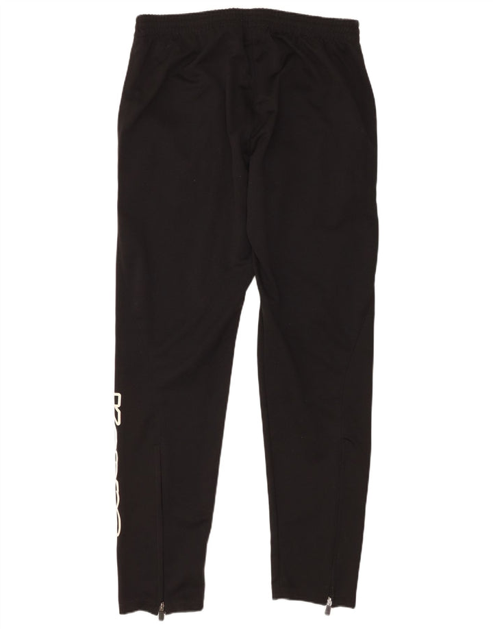 Kappa Mens Graphic Tracksuit Trousers XL Black Polyester