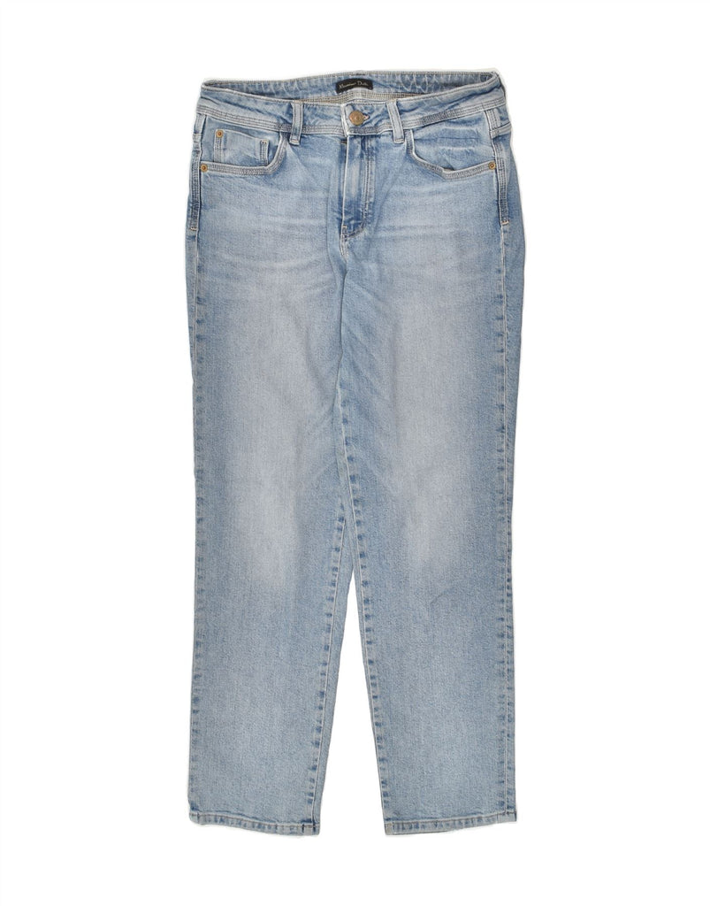 MASSIMO DUTTI Womens Straight Jeans EU 38 Medium W28 L27 Blue Cotton | Vintage Massimo Dutti | Thrift | Second-Hand Massimo Dutti | Used Clothing | Messina Hembry 