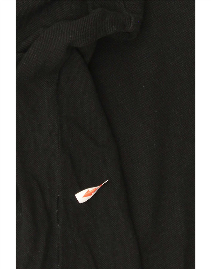 Lacoste Mens Long Sleeve Polo Shirt Size 3 Small Black
