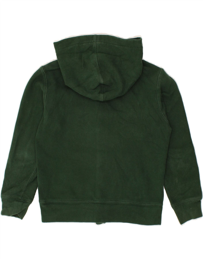 POLO RALPH LAUREN Boys Zip Hoodie Sweater 7-8 Years Small Green Cotton | Vintage Polo Ralph Lauren | Thrift | Second-Hand Polo Ralph Lauren | Used Clothing | Messina Hembry 