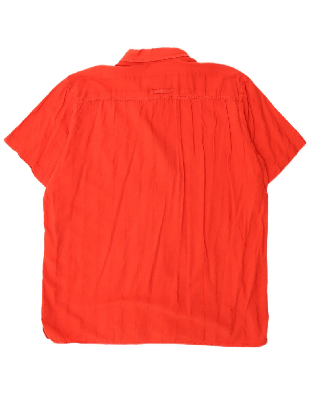 Camel Active Mens Short Sleeve Shirt 2XL Red Cotton