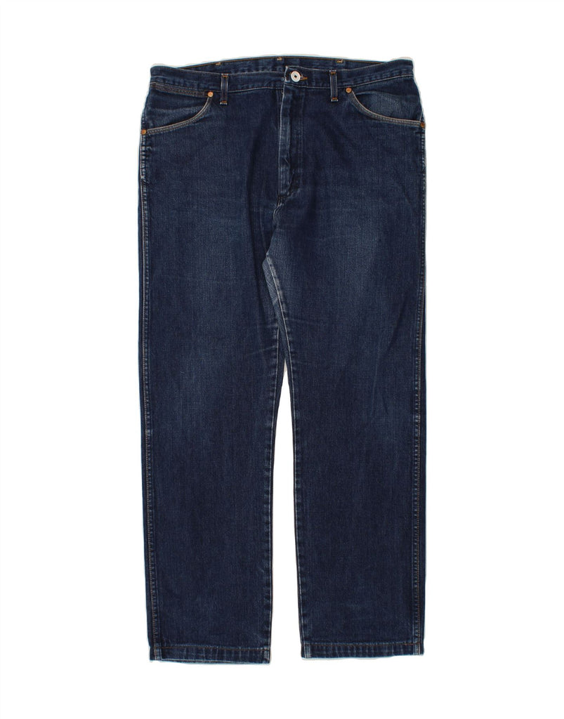 WRANGLER Mens Straight Jeans W36 L31 Blue Cotton Vintage Wrangler and Second-Hand Wrangler from Messina Hembry 