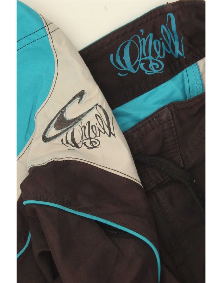 O'Neill Mens Graphic Swimming Shorts Large Black Colourblock