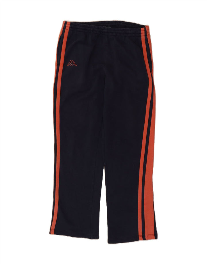 KAPPA Mens Tracksuit Trousers Medium  Navy Blue Cotton Vintage Kappa and Second-Hand Kappa from Messina Hembry 