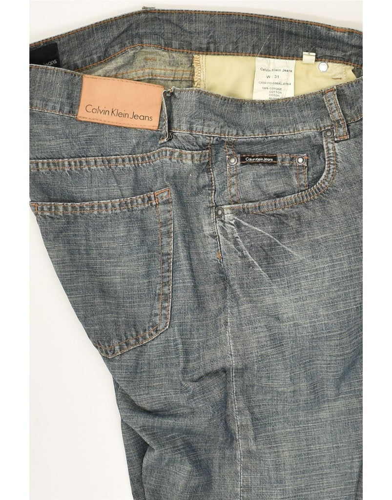 CALVIN KLEIN Mens Straight Jeans W31 L27 Blue Cotton | Vintage Calvin Klein | Thrift | Second-Hand Calvin Klein | Used Clothing | Messina Hembry 