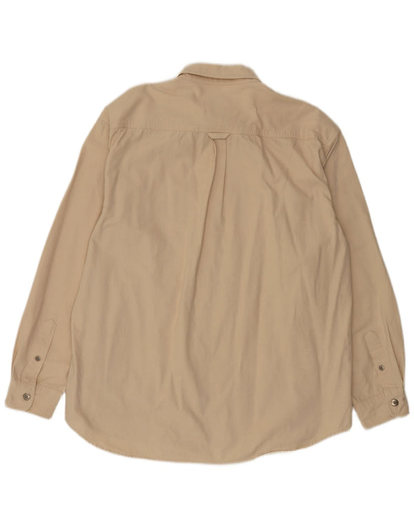 Musto Mens Shirt 2XL Beige Cotton