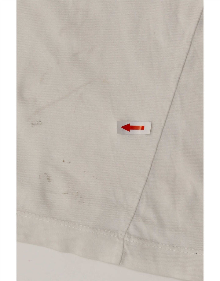 Nike Mens Graphic T-Shirt Top Small White Cotton