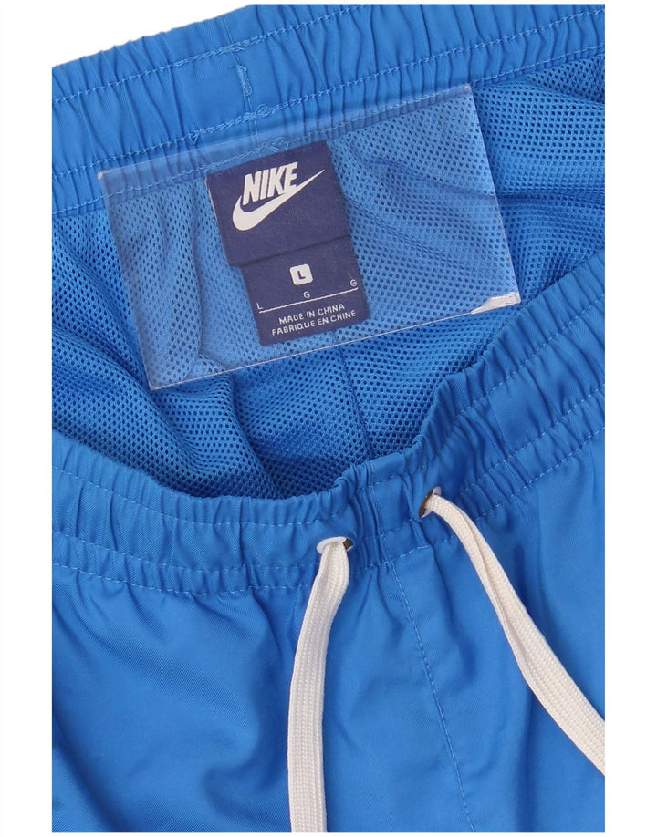 NIKE Mens Sport Shorts Large  Blue
