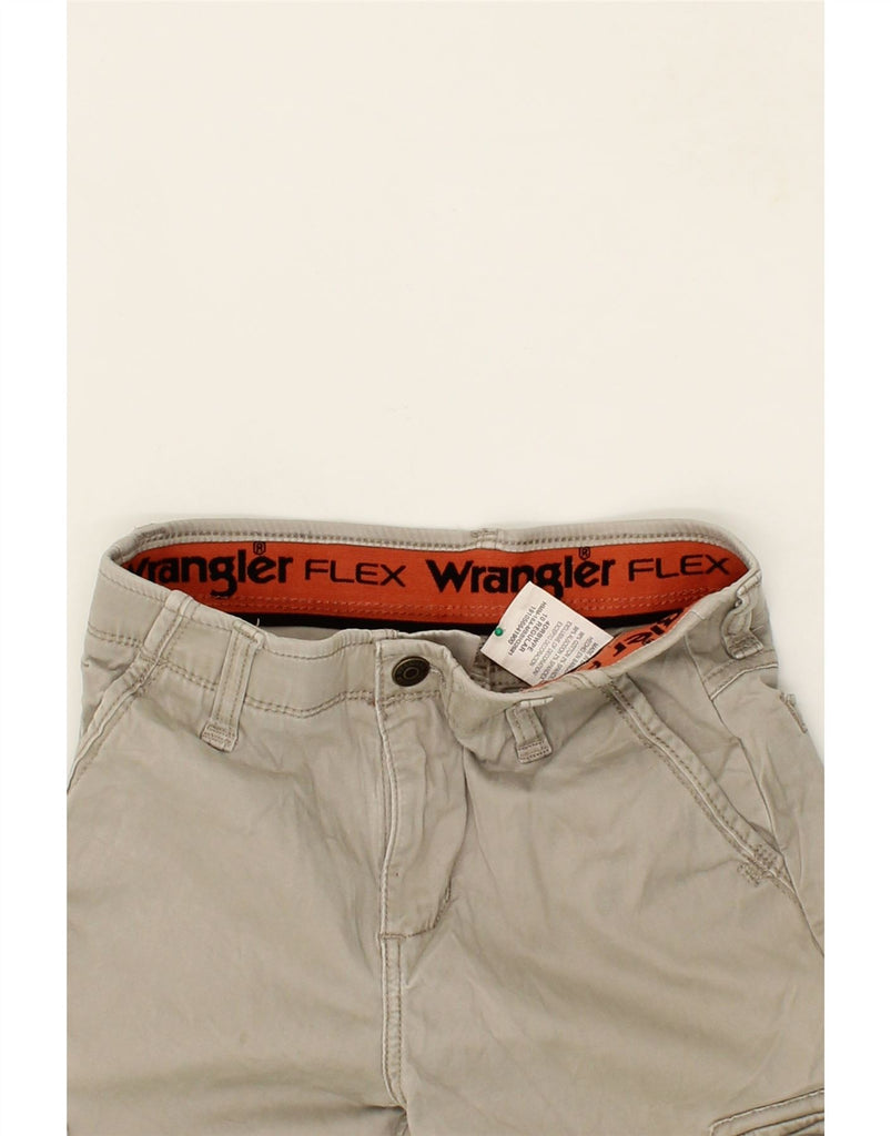 WRANGLER Boys Cargo Shorts 9-10 Years W25 Beige Cotton Vintage Wrangler and Second-Hand Wrangler from Messina Hembry 