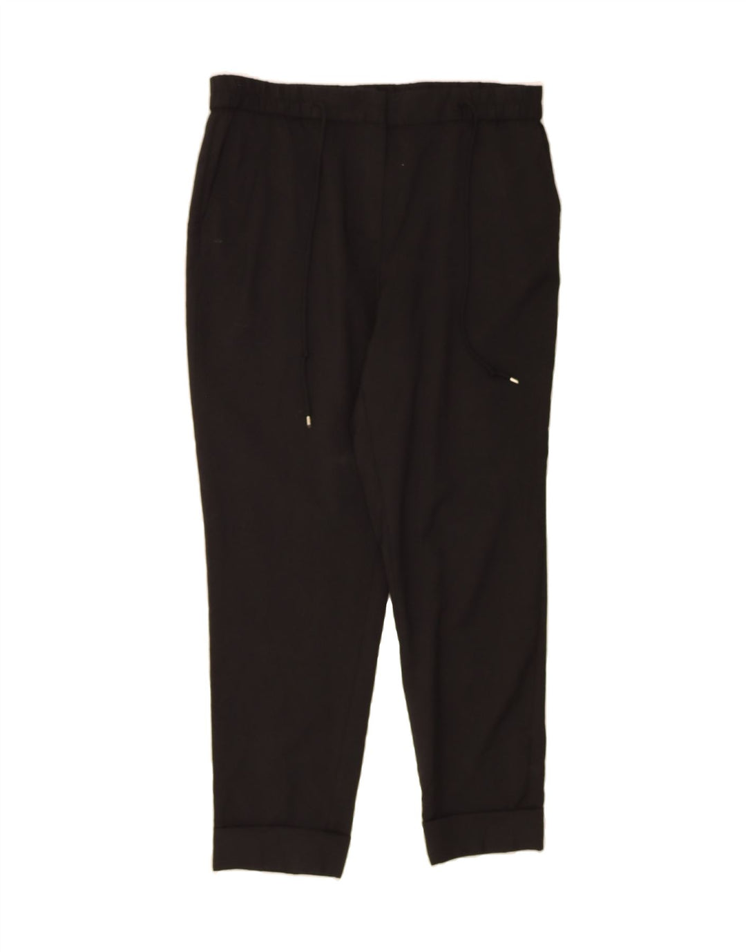 MASSIMO DUTTI Womens Slim Chino Trousers W32 L27  Black Vintage Massimo Dutti and Second-Hand Massimo Dutti from Messina Hembry 