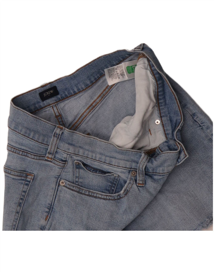 J. CREW Womens Denim Shorts W32 Large Blue Cotton