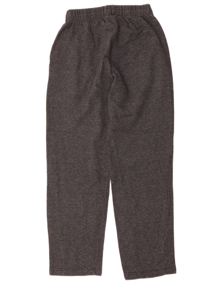 Asics Mens Graphic Tracksuit Trousers XS Grey Flecked Cotton