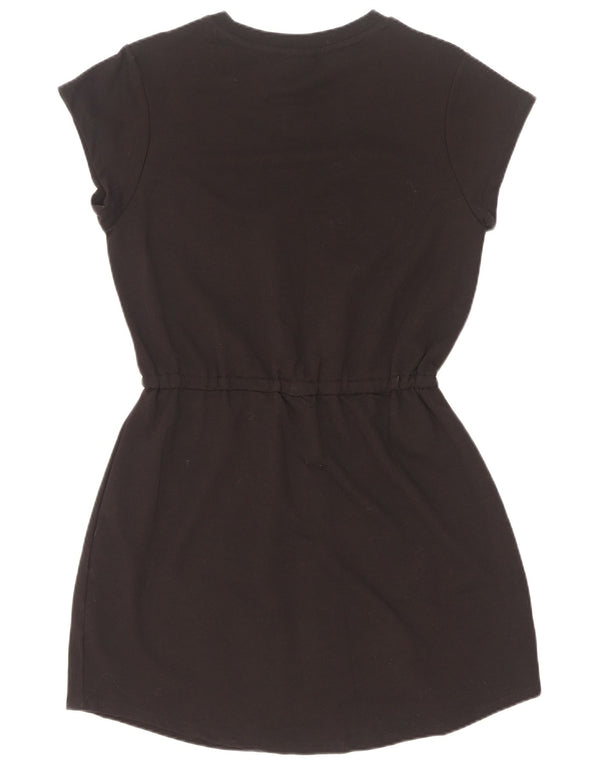 Fila Womens Graphic Basic Dress UK 14 Medium Black Cotton