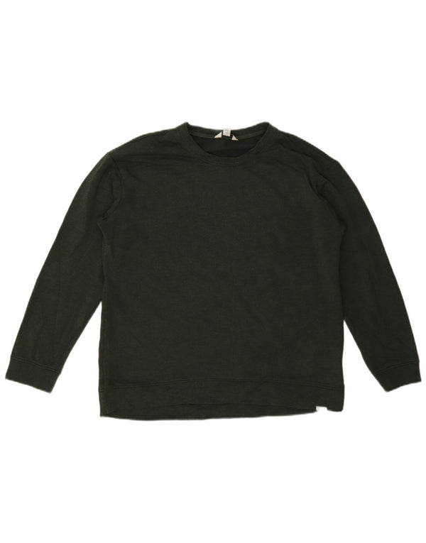Orvis Mens Sweatshirt Jumper Medium Green Modal