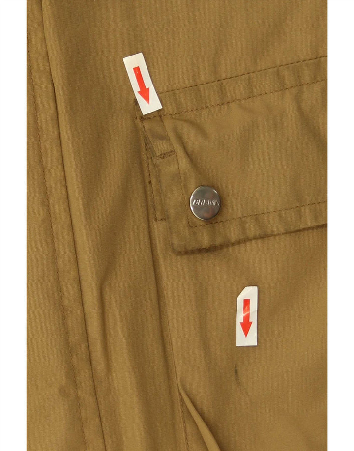 Brema Mens Utility Jacket IT 52 XL Khaki Polyamide