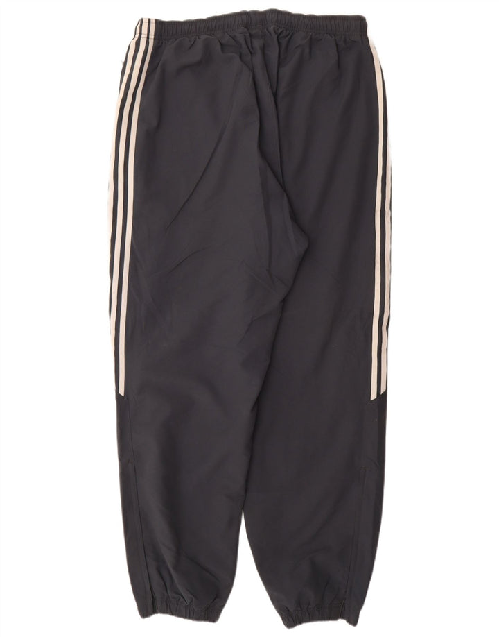 ADIDAS Mens Tracksuit Trousers Joggers XL  Navy Blue Polyester