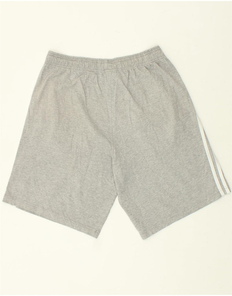 ADIDAS Mens Graphic Sport Shorts Medium Grey Cotton | Vintage Adidas | Thrift | Second-Hand Adidas | Used Clothing | Messina Hembry 