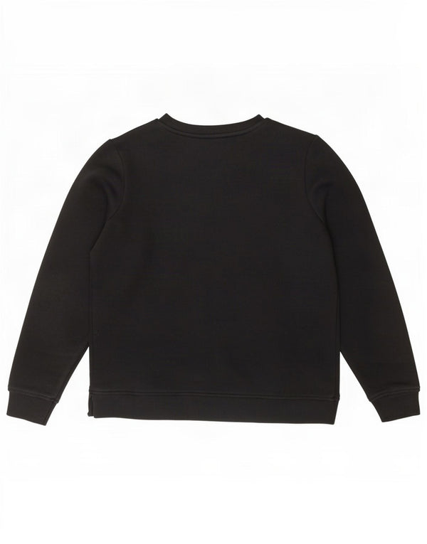 Tommy Hilfiger Womens Sweatshirt Jumper UK 18 XL Black Cotton