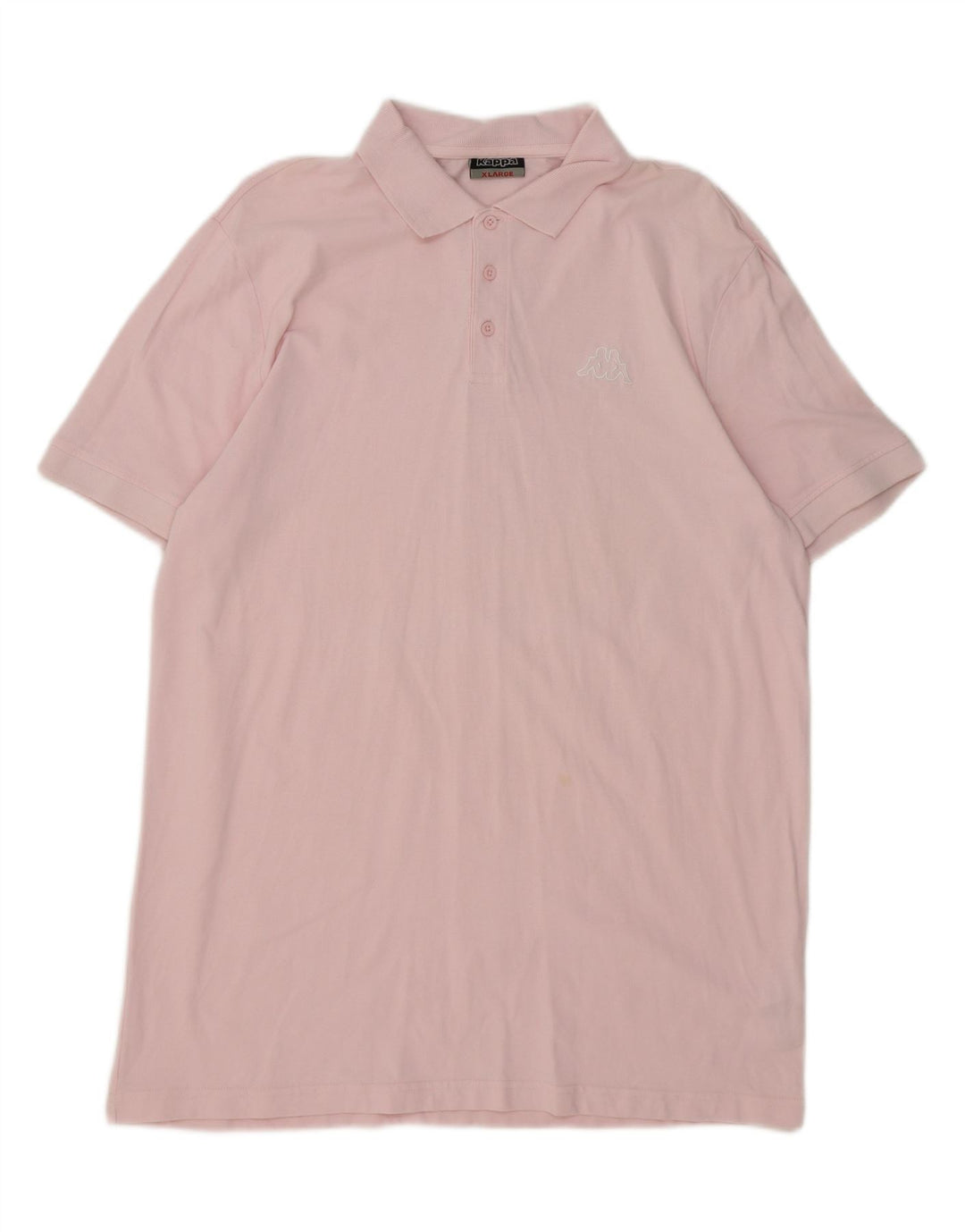 KAPPA Mens Polo Shirt XL Pink Cotton Vintage Kappa and Second-Hand Kappa from Messina Hembry 
