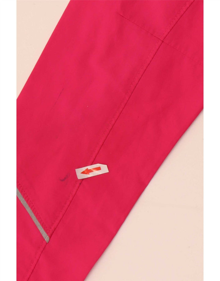 Nike Womens Tracksuit Top Jacket UK 10/12 Medium Pink Polyester