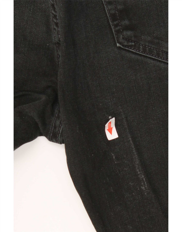 Levi's Mens 512 Slim Tapered Jeans W34 L34 Black Cotton