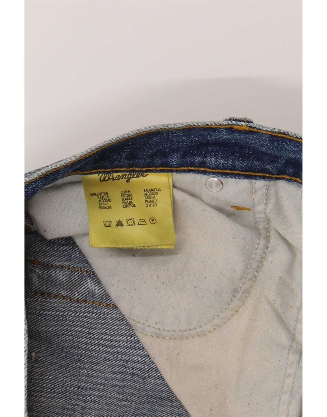 Wrangler Mens Texas Regular Straight Jeans W36 L30 Blue Cotton