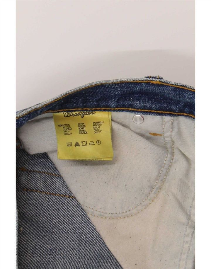 Wrangler Mens Texas Regular Straight Jeans W36 L30 Blue Cotton