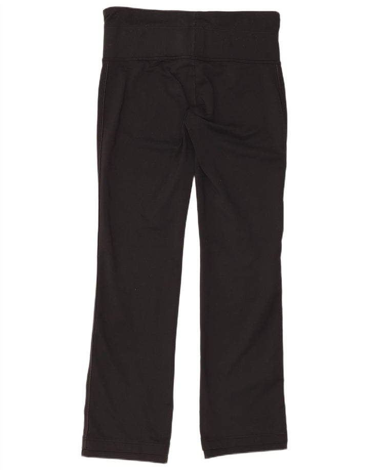 REEBOK Womens Leggings UK 14 Large  Black