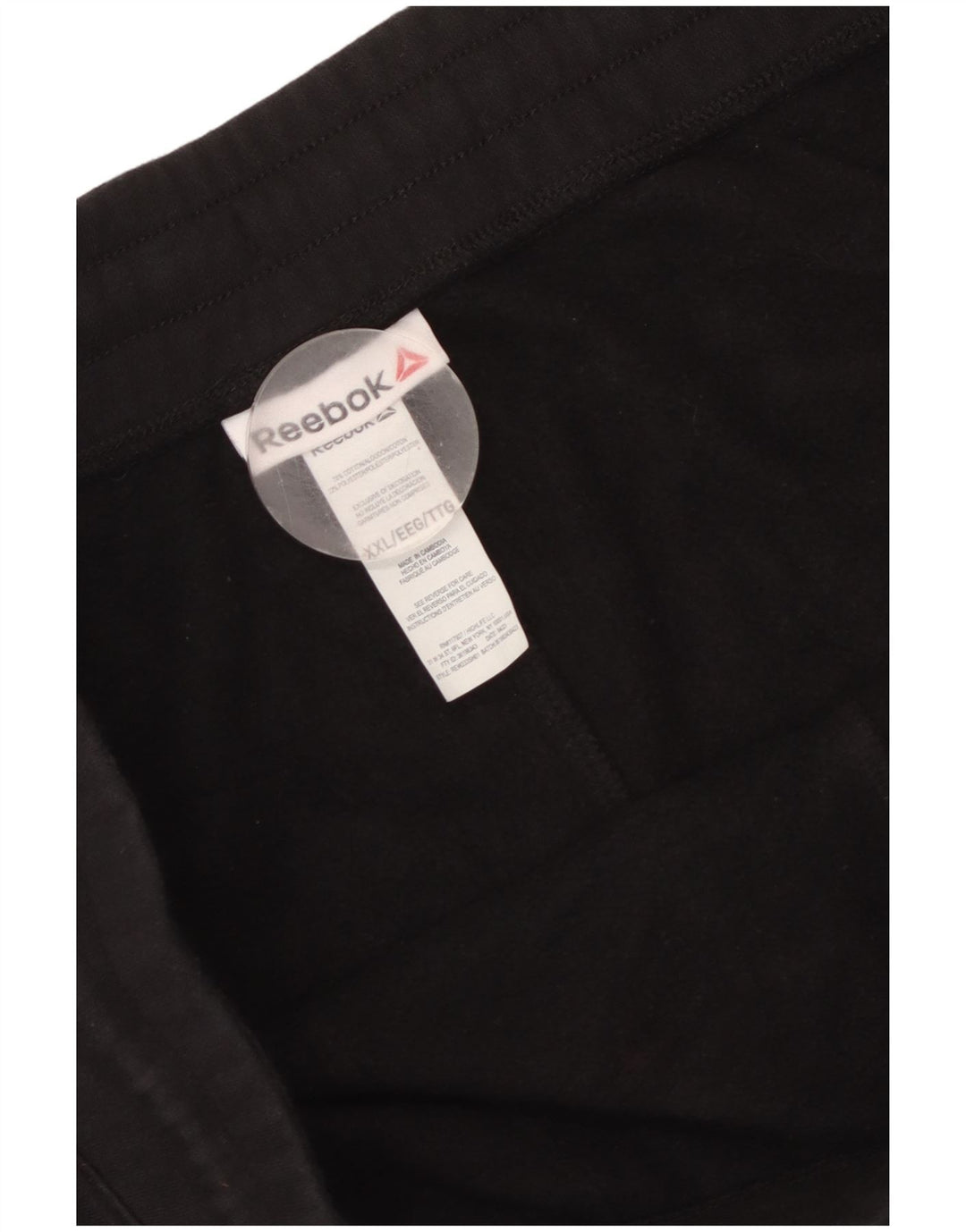 Reebok Womens Sport Shorts UK 20 2XL Black Cotton
