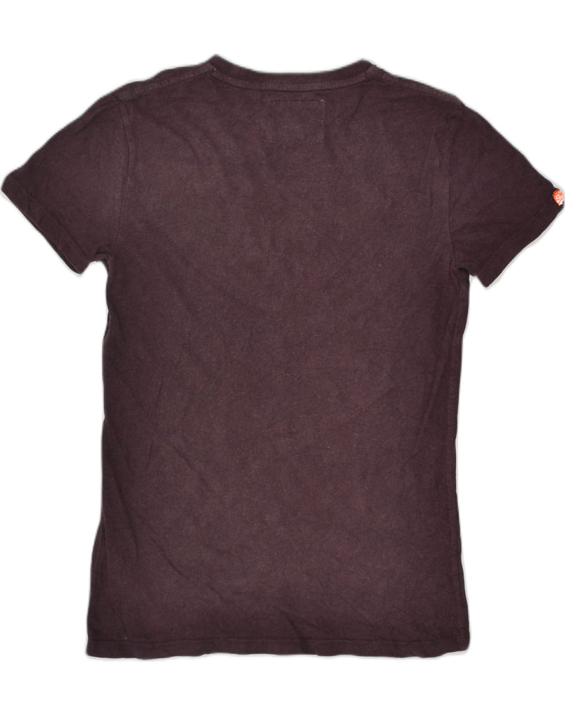 SUPERDRY Mens T-Shirt Top Small Brown Cotton | Vintage Superdry | Thrift | Second-Hand Superdry | Used Clothing | Messina Hembry 