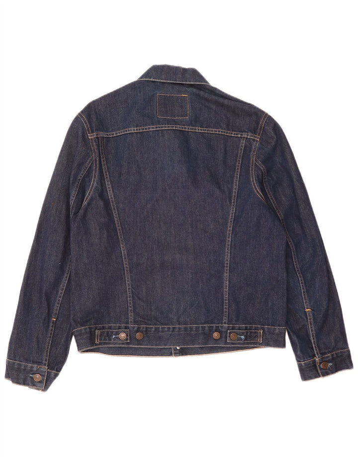 Levi's Mens Denim Jacket UK 38 Medium Navy Blue Cotton