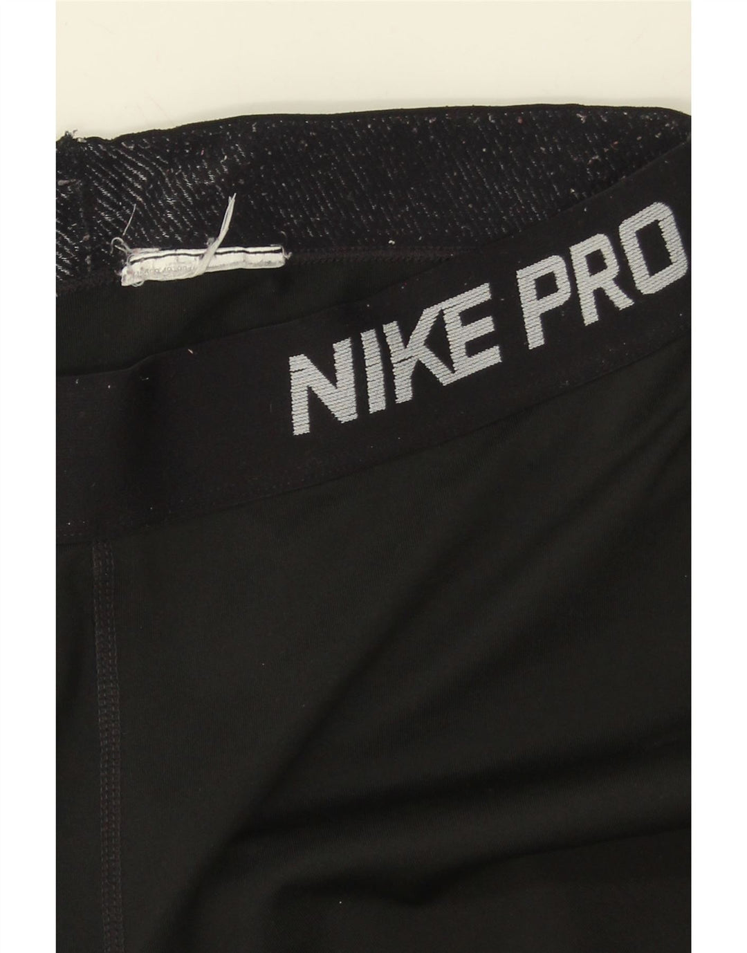 NIKE Womens Graphic Leggings UK 6 XS  Black Vintage Nike and Second-Hand Nike from Messina Hembry 