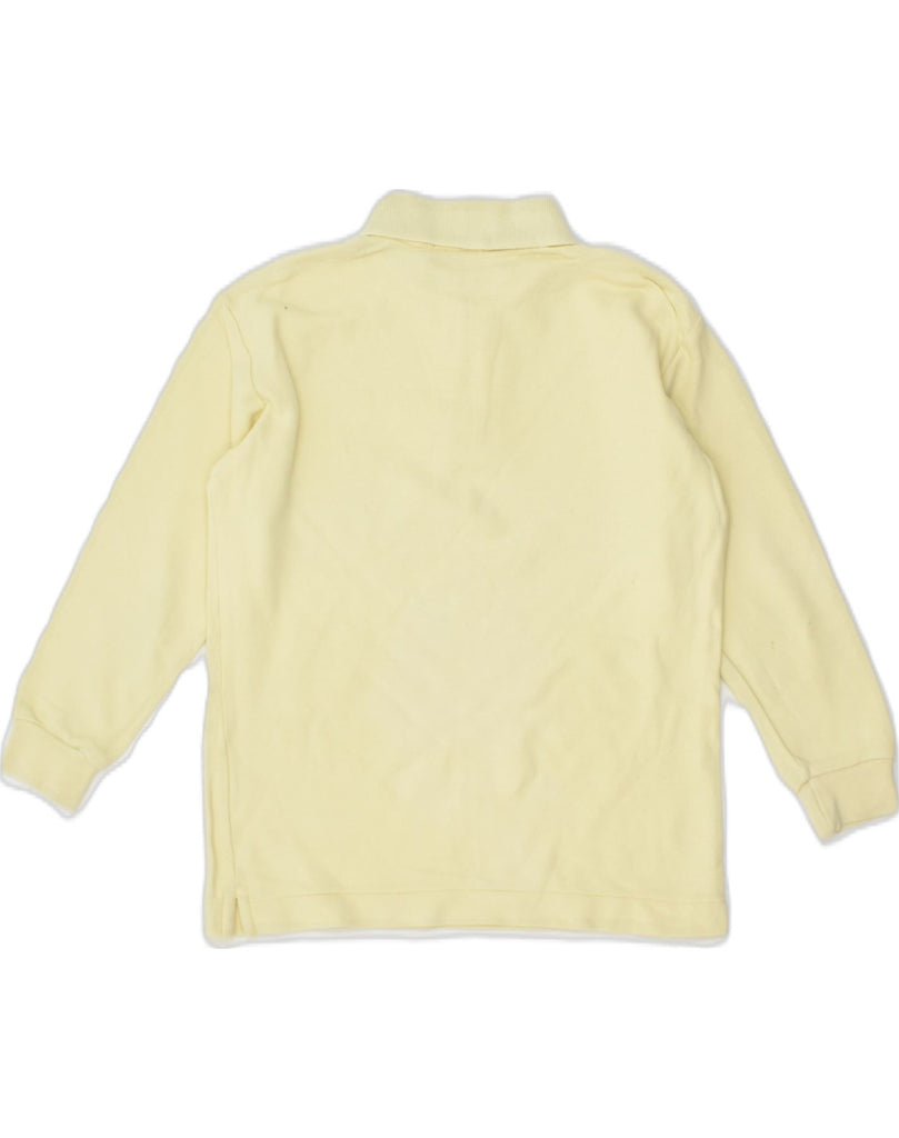 FILA Boys Long Sleeve Polo Shirt 5-6 Years Yellow Cotton | Vintage Fila | Thrift | Second-Hand Fila | Used Clothing | Messina Hembry 