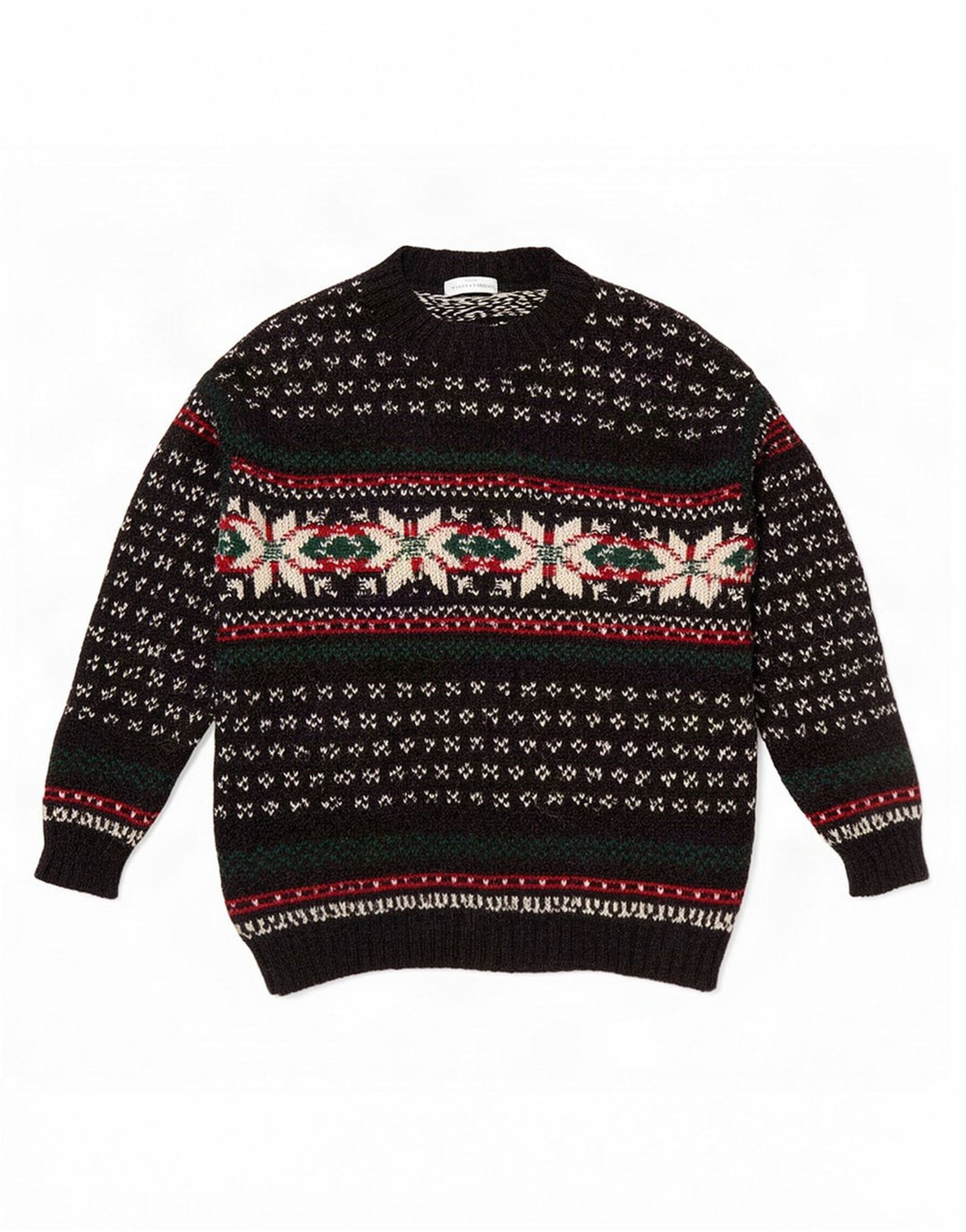 Marks & Spencer Mens St. Michael Crew Neck Jumper Sweater XL Black