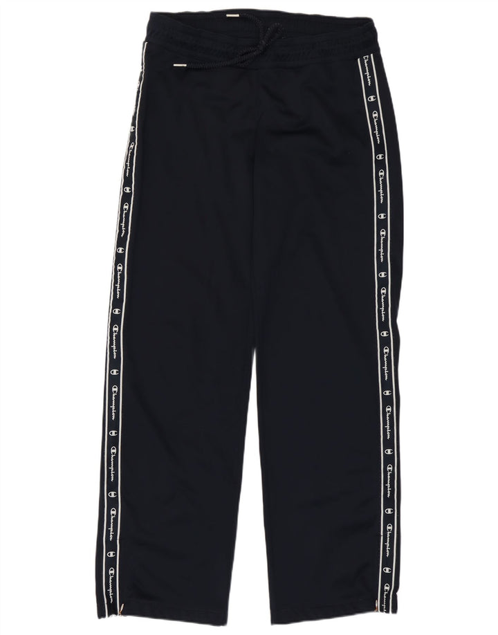 Champion Womens Graphic Full Tracksuit UK 16 Large  Navy Blue Polyester