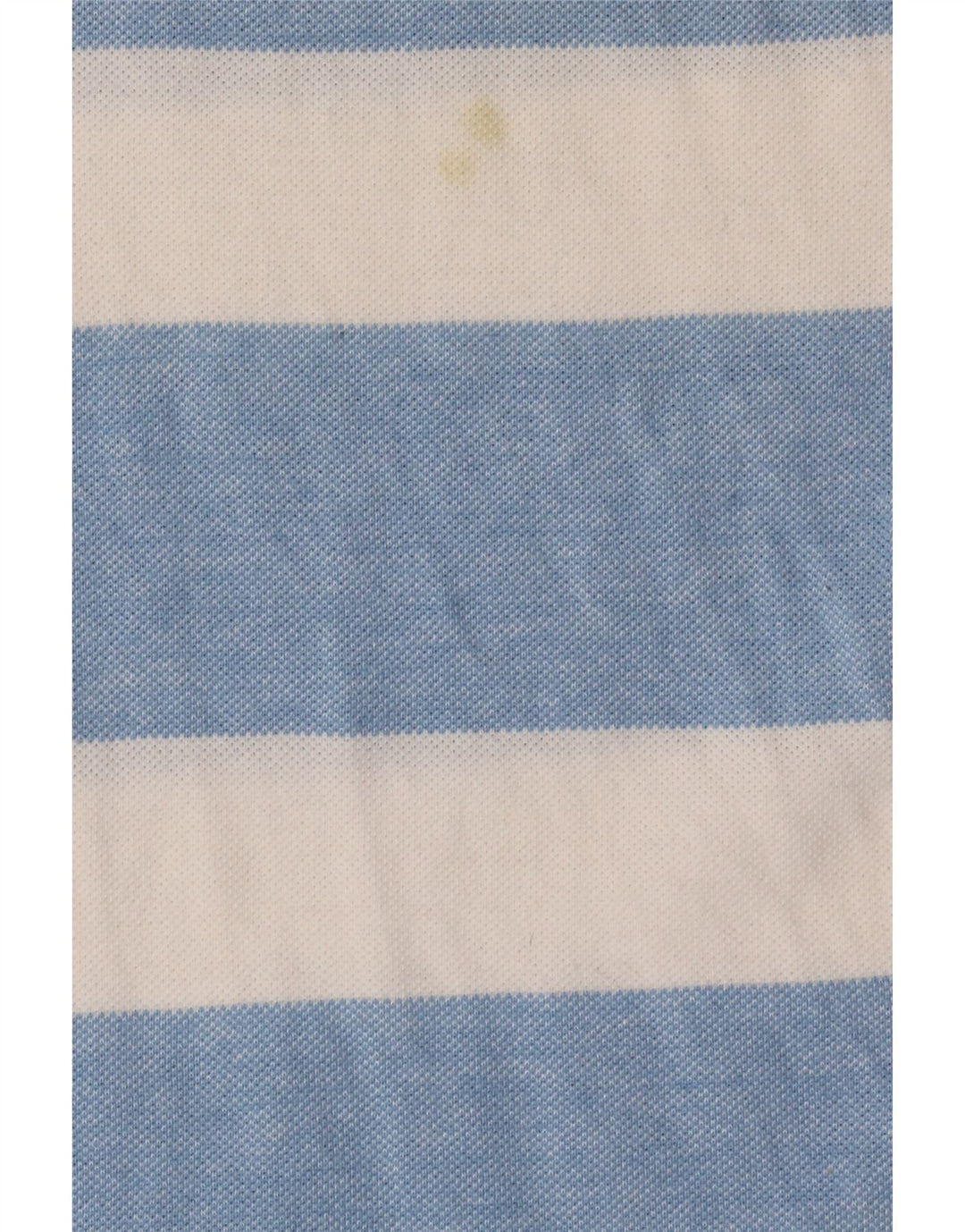 Crew Clothing Mens Polo Shirt Medium Blue Striped Cotton