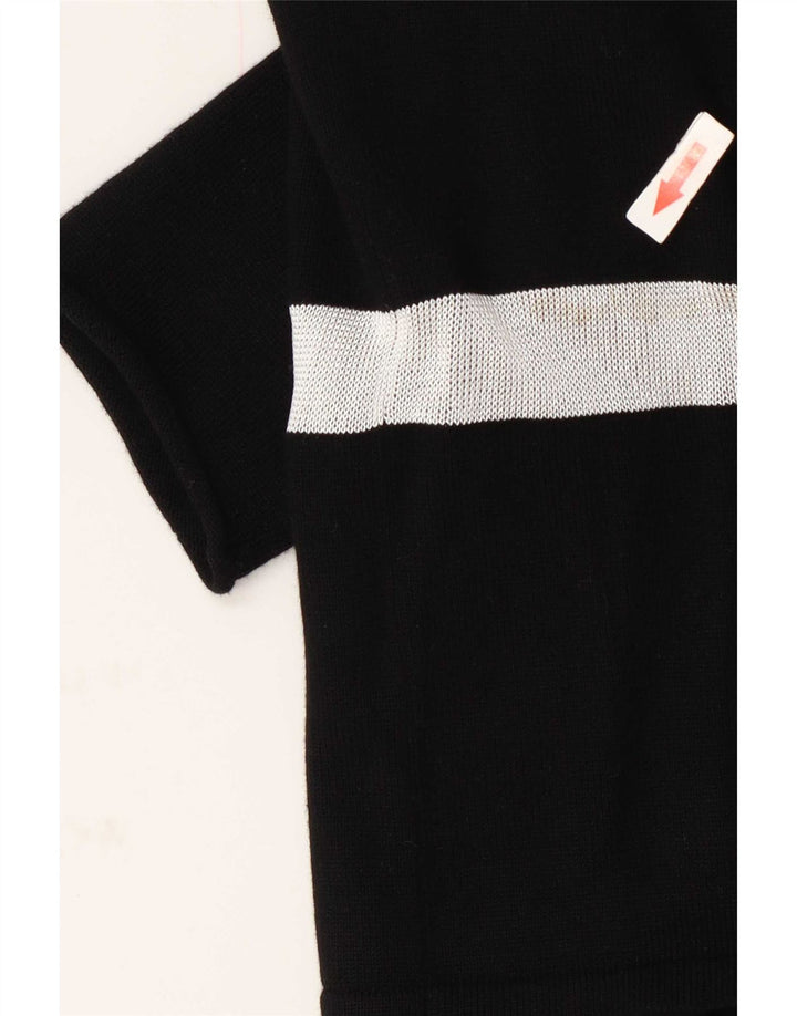 Marks & Spencer Womens Per Una Asymmetric Cardigan Top UK 16 Large Black
